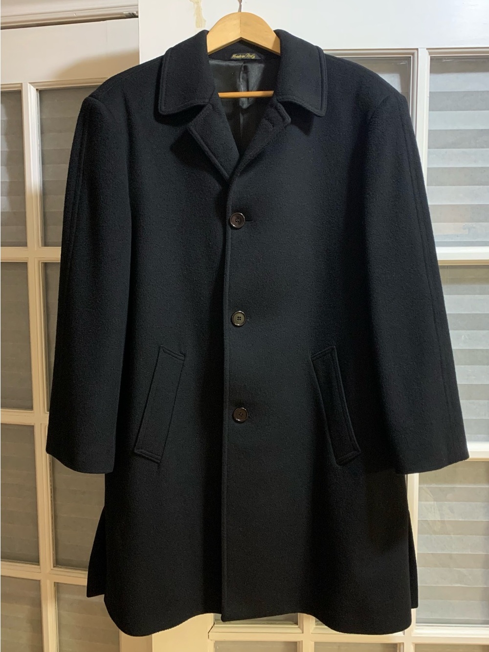 Wool Trench Coat Peacoat Vintage